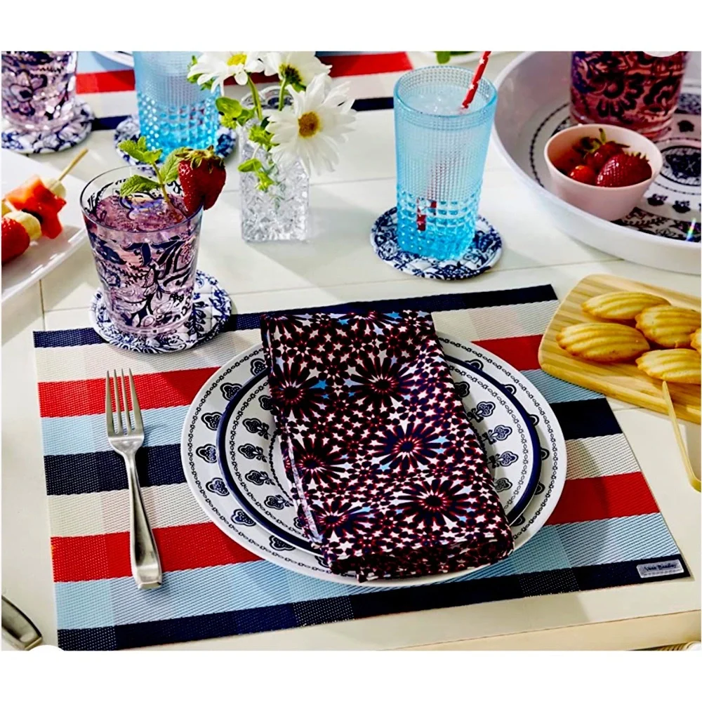 🇺🇸New Vera Bradley Patriotic Indoor/Outdoor Placemats🇺🇸